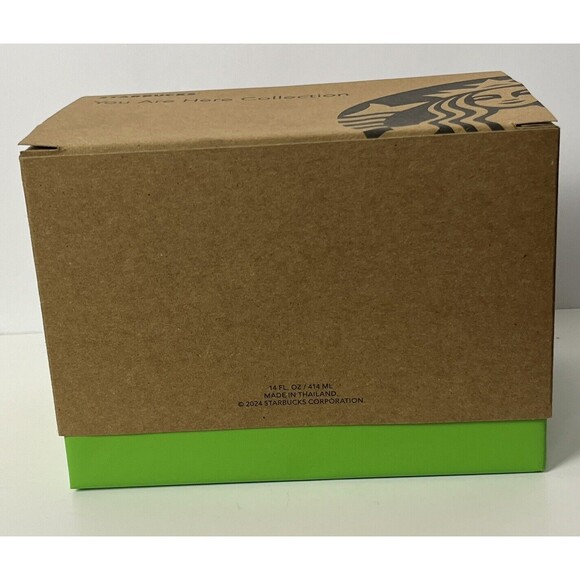 Starbucks Thailand You Are Here Series Mug New Coffee Cup NIB 2024 14oz USA Ship - Picture 8 of 10